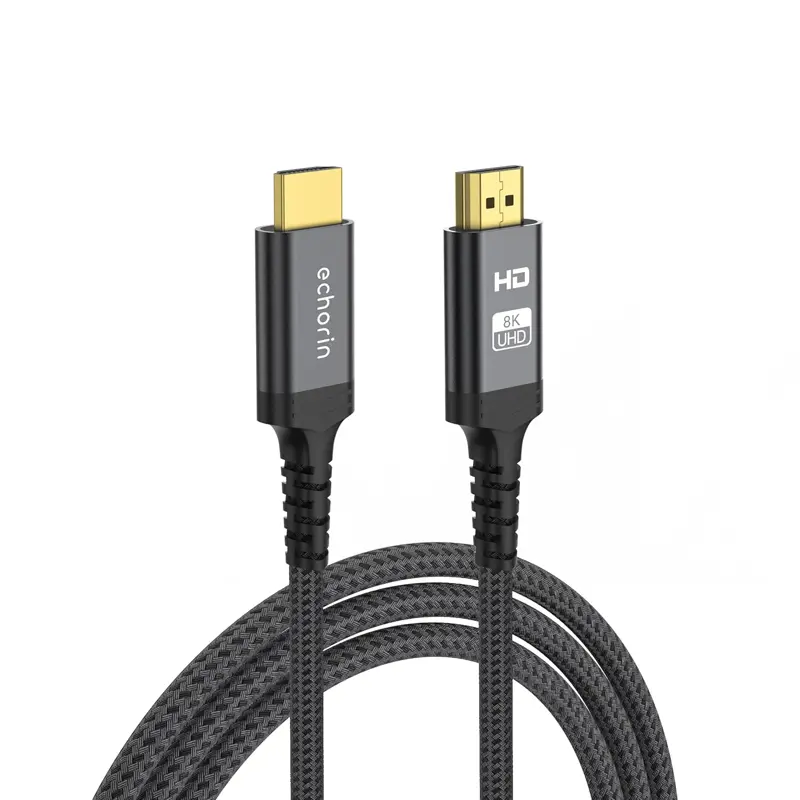 Echorin 8K Ultra High Speed HDMI 2.1 Kablo (4.5 Metre) - 48Gbps Sertifikalı